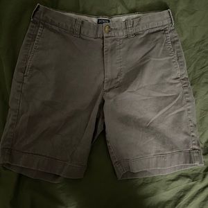 J Crew brand gray shorts. Size 30